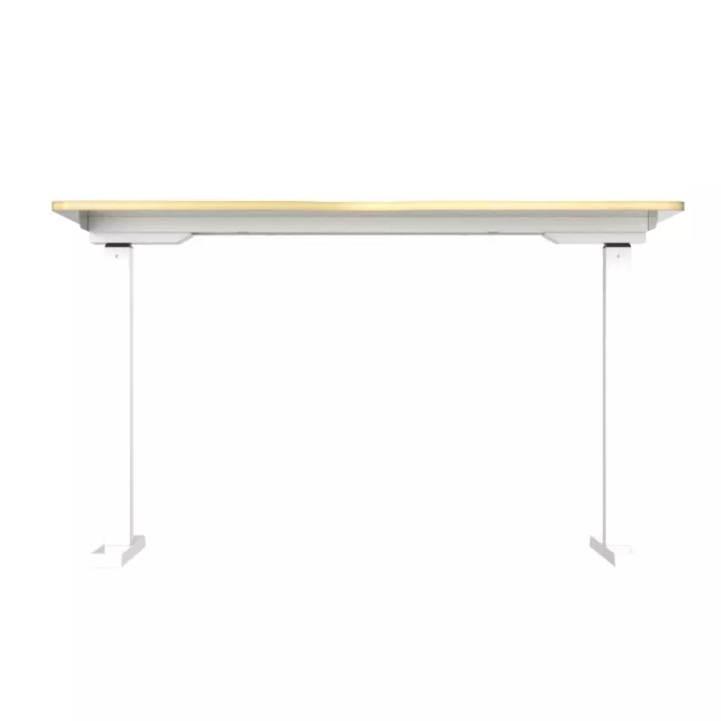 Table de levage électrique à double moteur en bois massif