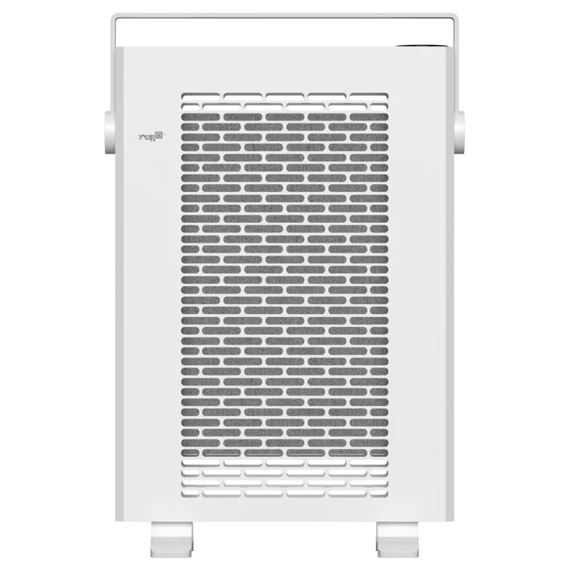 Chauffage de graphène infrarouge à distance portable blanc